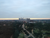 The view from my office in Houston 