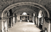 The waiting room of Michigan Central Station