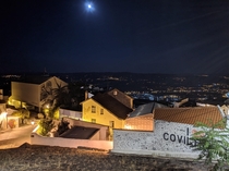 The walls in the night - Covilh - Portugal 