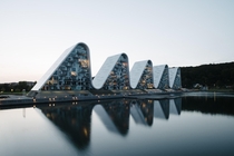 The Wave apartments in Vejle Denmark 