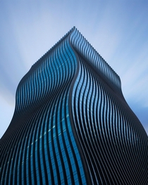 The wavy building in Seoul called the GT tower