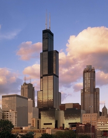 The Willis Tower once known as the Sears Tower 