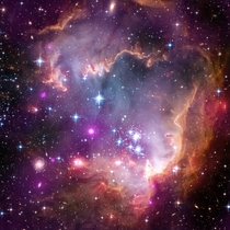 The Wing of the Small Magellanic Cloud one of the Milky Ways closest galactic neighbors 