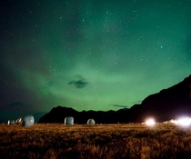 The wondrous Aurora Borealis over Iceland