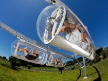 The worlds first human-powered monorail Ngongotaha New Zealand 