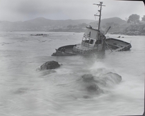 The wreck of the Estero Cayucos California