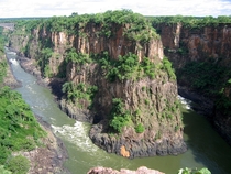 The Zambezi River near Victoria Falls 