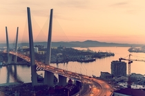 The Zolotoy Bridge Vladivostok  By Mike Morgun 