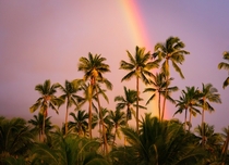 There is a reason it is called the land of rainbows Puuhonua o Hnaunau Hawaii 