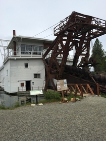 Theres gold in them hills Sumpter Valley dredge Oregon 