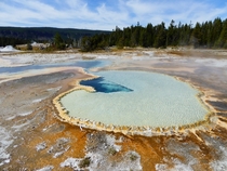 Thermal Pool Yellowstone National Park
