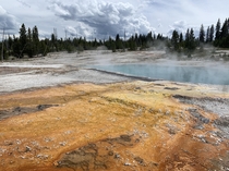 Thermal Pools at Yellowstone National Park WY 