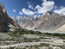 These giants in Northern Pakistan Hunza -  x  