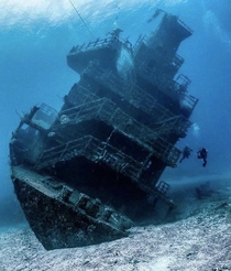 This abandon underwater ship