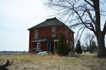 This abandoned farm house in Essex County Ontario