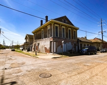 This abandoned home in the th ward Trem neighborhood New Orleans