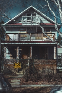This abandoned house in Edmonton reminded me a lot of Michael Myers house in Halloween