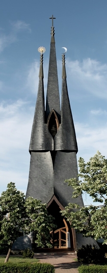 This church in Paks Hungary xpost from revilbuildings 