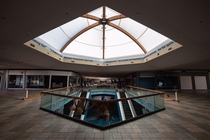 This enormous abandoned mall is now being used for the COVID- pandemic 