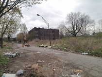 This entire street in East Cleveland Ohio has been abandoned