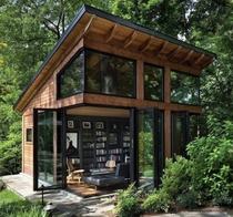 This garden library in Virginia