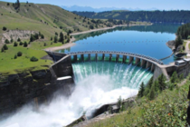 This interesting dam in Polson Montana