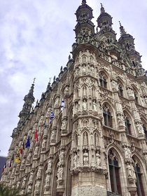 This is a town hall Leuven Belgium