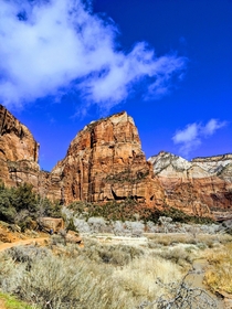 This is Angels Landing One of the greatest hikes in Zion National Park UT  x