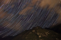 this is my first star trail and I took  hours to do this but im very happy of the result Crodo Italy 
