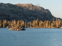 This island in the Sierra resembles the Sydney Opera House Desolation Wilderness CA 