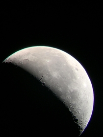 This picture was taken a while back but I wanted to share it with you all the first set of photos I made with a mm skywatcher telescope 