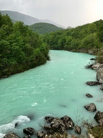 This river between Italy and Slovenia is famous for its particular color x 