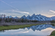 This spot gives me chills every time I come Schwabachers Landing Grand Teton National Park 