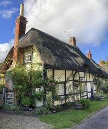 This traditional English cottage