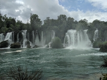 This waterfall in Bosnia-Hercegnovia  X