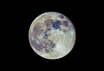 Thought Id bring out some colours from our Moon