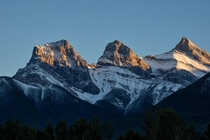 Three sisters Canmore AB 