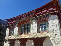 Tibetan house Daocheng County Sichuan  