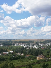 Tiny and beautiful city of Suzdal Russia July 