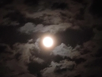 Todays full moon captured on my mp mobile phone India 