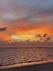 Todays sunset Maldives OC