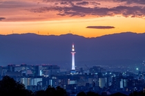 Tokyo tower and Kyoto city in sunset time Photo by Anek Suwannaphoom
