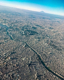 Tokyo with MtFuji in the background