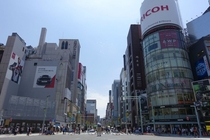 Tokyos Ginza district 