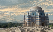 Tomb of Bibi Jaiwindi in Uch Sharif Pakistan