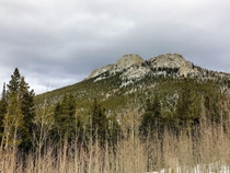 Took a picture while exploring Thorodin Mountain Colorado USA 