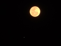 Took one of the Harvest Moon and Mars Im in southern hemisphere OC