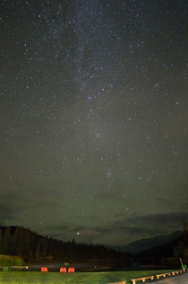 Took this last Tuesday up and Hume Lake in California for an added bonus can you spot the Andromeda Galaxy 