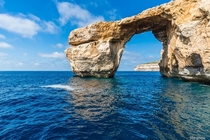 Took This Picture  Days Ago at the Azure Window Malta It Sank Into the Sea Today 