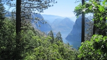 Top of Hetch Hetchy Yosemite 